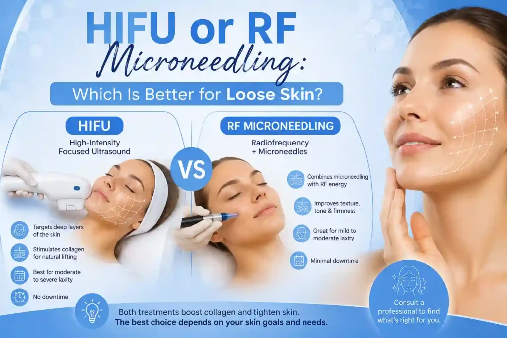 Lost the Weight but Not the Loose Skin? What You Should Know 2 HIFU or RF Microneedling: Which Is Better for Loose Skin Rugby?